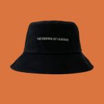 BACKNOW - Embroidered Lettering Bucket Hat