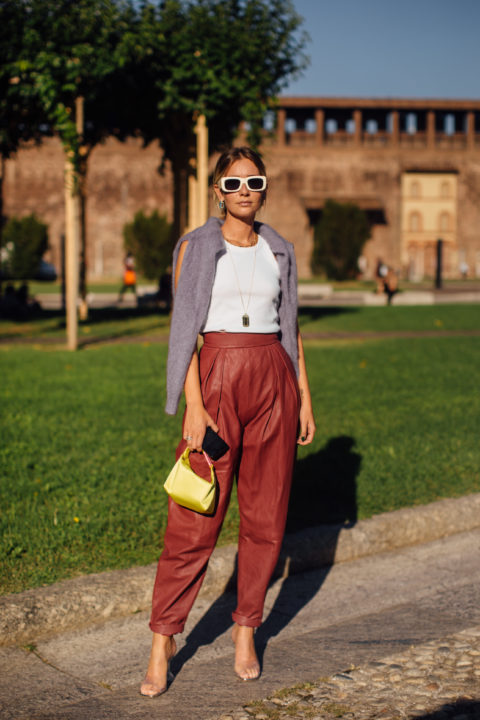 milan fashion week street style ss21