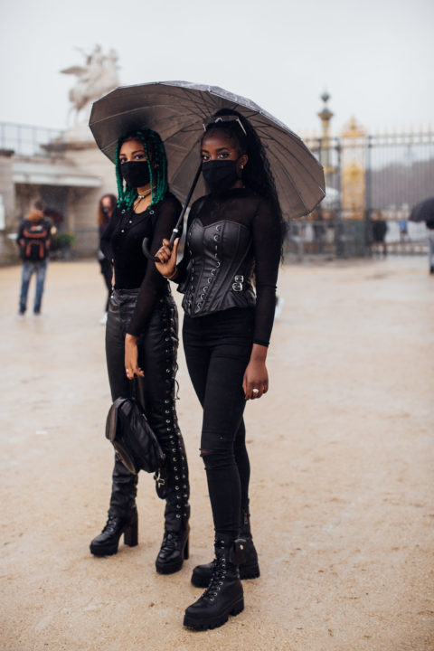 paris fashion week street style spring 2021