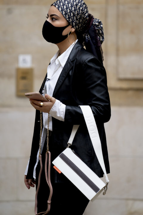 paris fashion week street style spring 2021