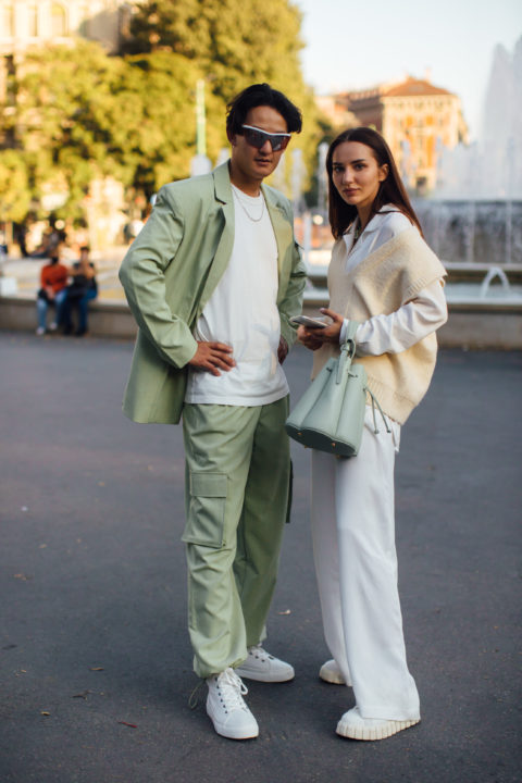 milan fashion week street style ss21