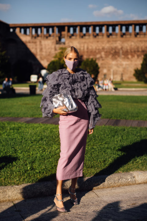 milan fashion week street style ss21