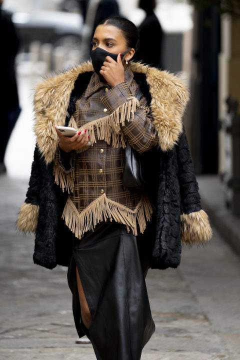 paris fashion week street style spring 2021