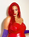 Ashley Graham come Jessica Rabbit