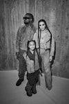 Kanye West, North West, Kim Kardashian