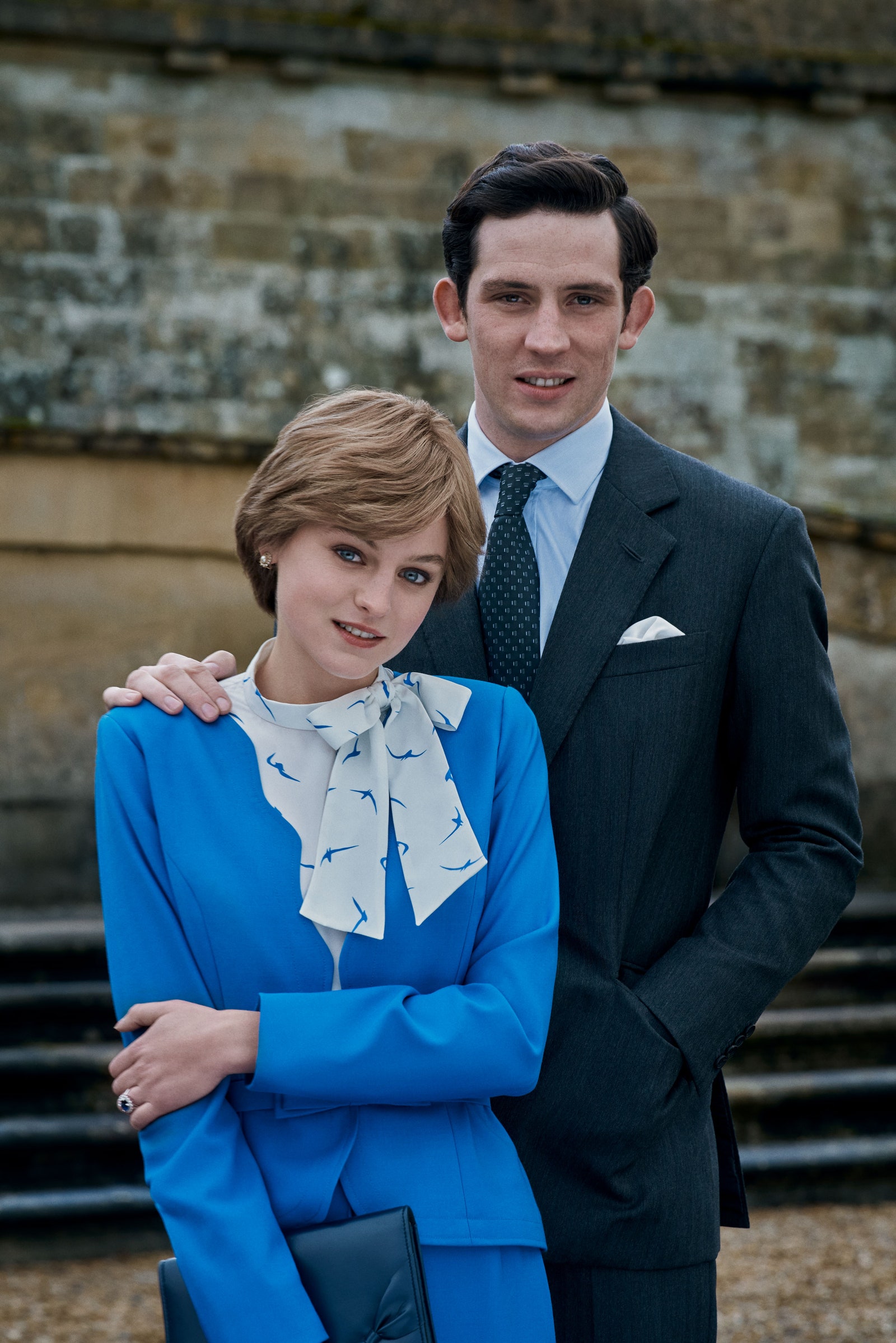 pEmma Corrin as Princess Diana and Josh O