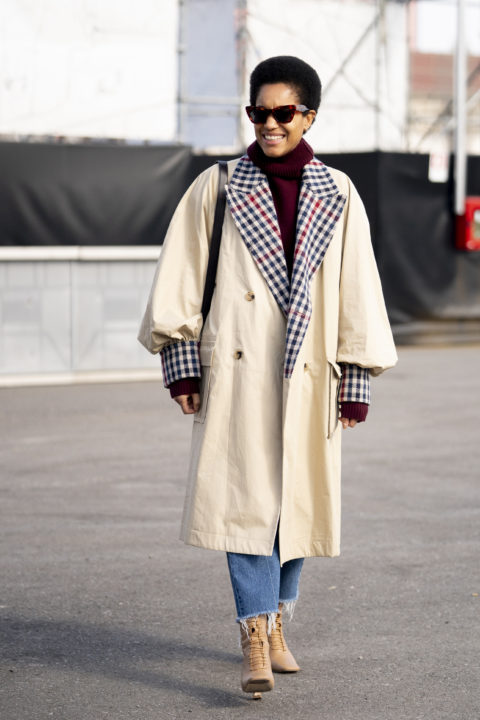 textured hair street style