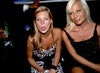 Kate Moss e Donatella Versace a un party del Club Twilo di New York, ottobre 1995