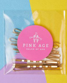 4 pinkage - Set of 10 Metal Bobby Hair Pin