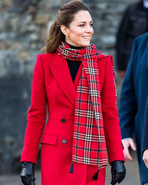 Kate Middleton royal train tour coats