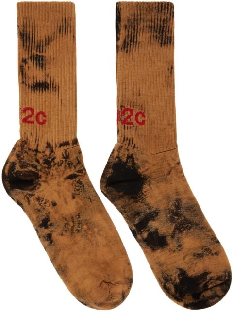 Tie dye socks