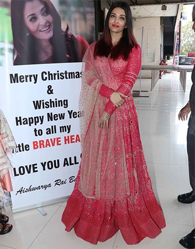 Aishwarya Rai Christmas Celebrations