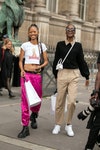 Adesuwa Aighewi e Tami Williams alla Paris Fashion Week Vestirsi come una top model