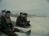 Harry Styles, Aneurin Barnard, Fionn Whitehead in "Dunkirk" 2017