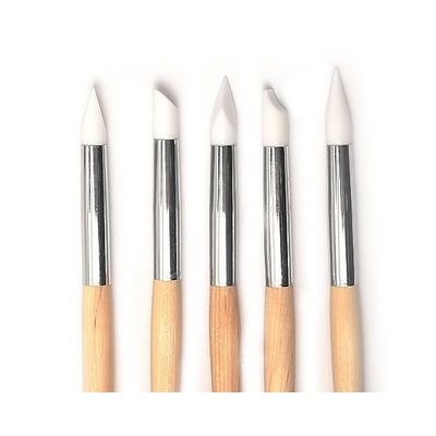 9 WGOMM - Set of 5 Dual Tipped Nail Art Brush