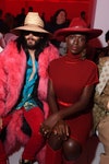 Jared Leto e Jodie Turner Smith alla sfilata Gucci, Milano Fashion Week primavera estate 2020