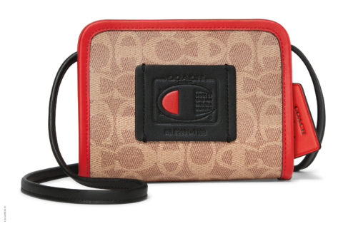 Coach x Champion Rectangle Pouch In Signature Canvas