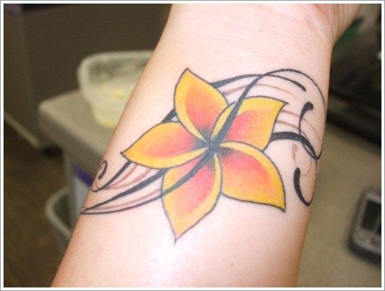 Flower Tattoo for girls