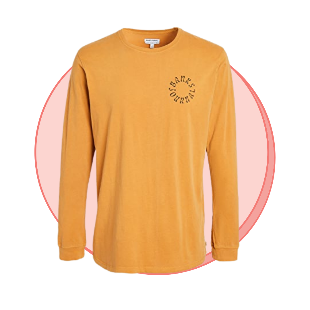banks journal long sleeve tee