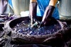 Processo di tintura Indigo