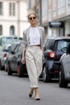 outfit casual chic t-shirt bianca