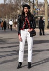 jeans bianchi outfit moda primavera estate 2021