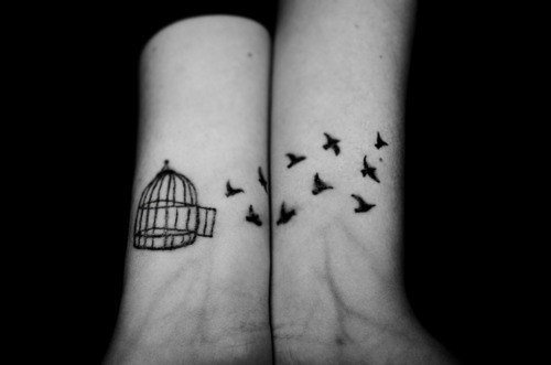 Cage Birds Tattoos
