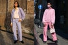 Fashion, street style, aw21 trends, mini kilts, pastel co-ords, vogue