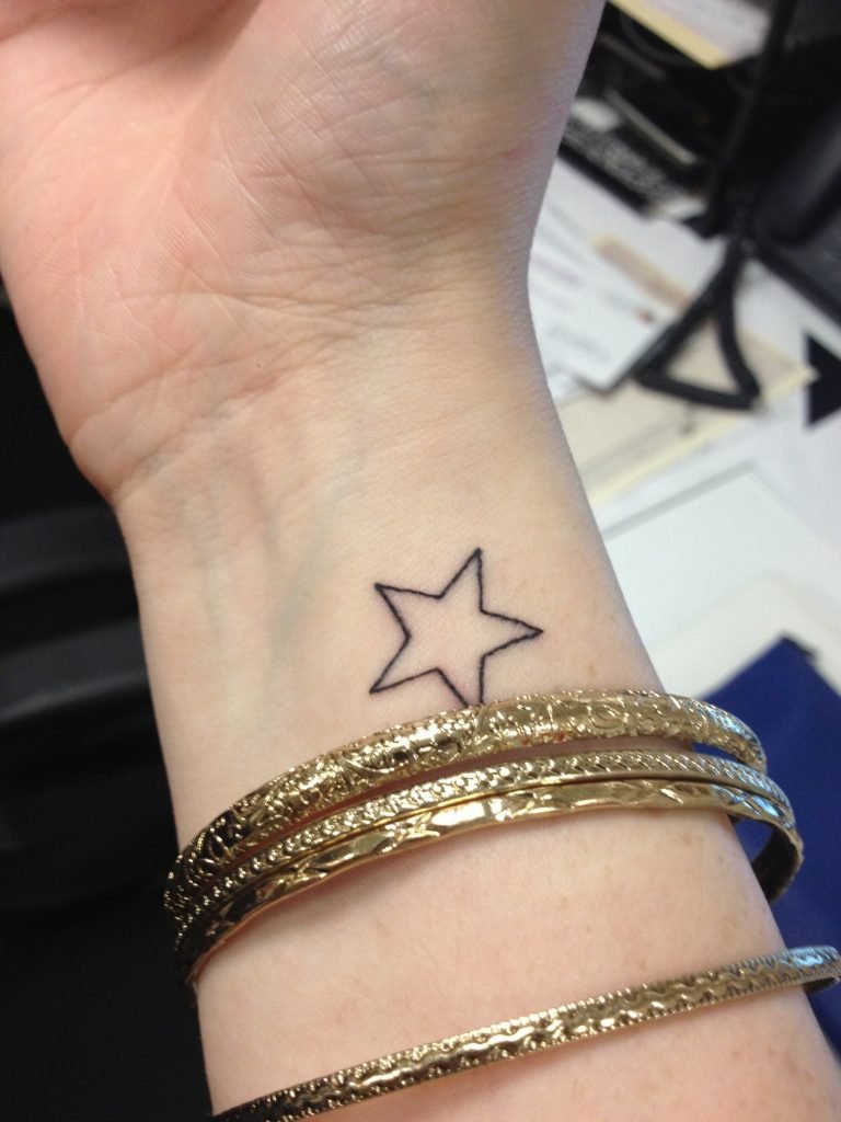 Star Tattoos on Wrist