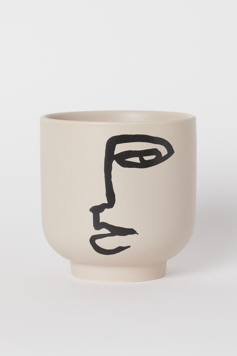 h&m home plant pot