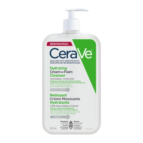 CeraVe Hydrating Cream to Foam Cleanser