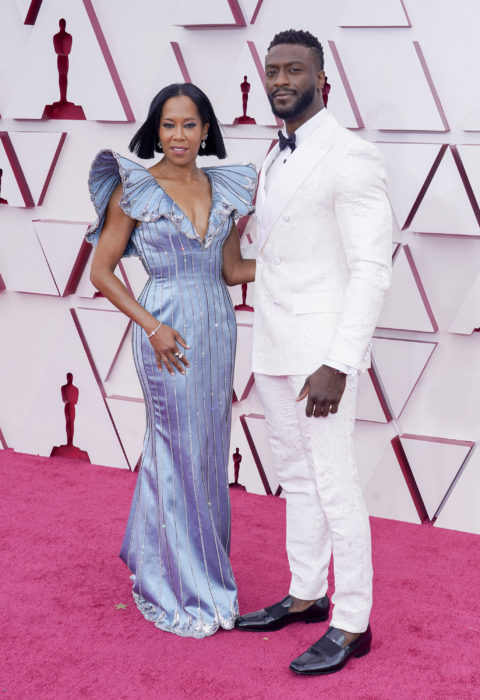 Regina King and Aldis Hodge