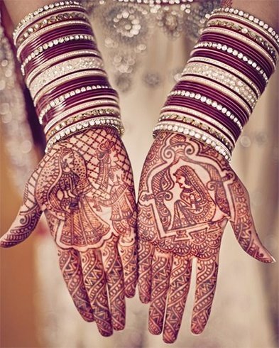 Mehndi Designs for Indian Brides