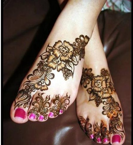 Eid mehendi designs for legs
