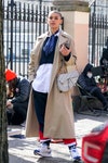 Jordan Alexander sul set di Gossip Girl