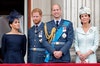 Meghan, Harry, William e Kate al 100esimo anniversario della RAF