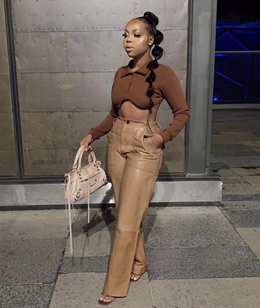 brown monochrome fashion stylerave