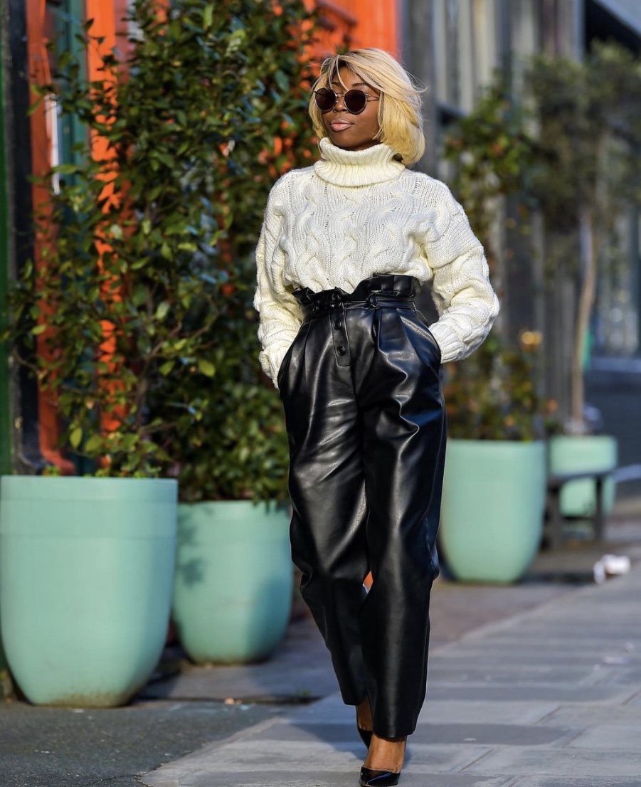 black leather trousers stylerave