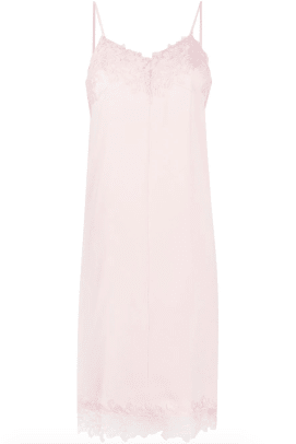 12 Storeez Floral Lace Slip Dress Farfetch