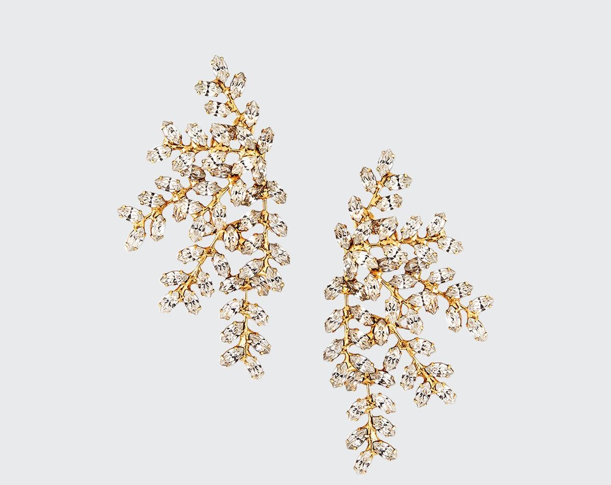 Jennifer Behr jewellery crystal clip ons stylerave