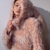 Gigi Hadid wearing Burberry