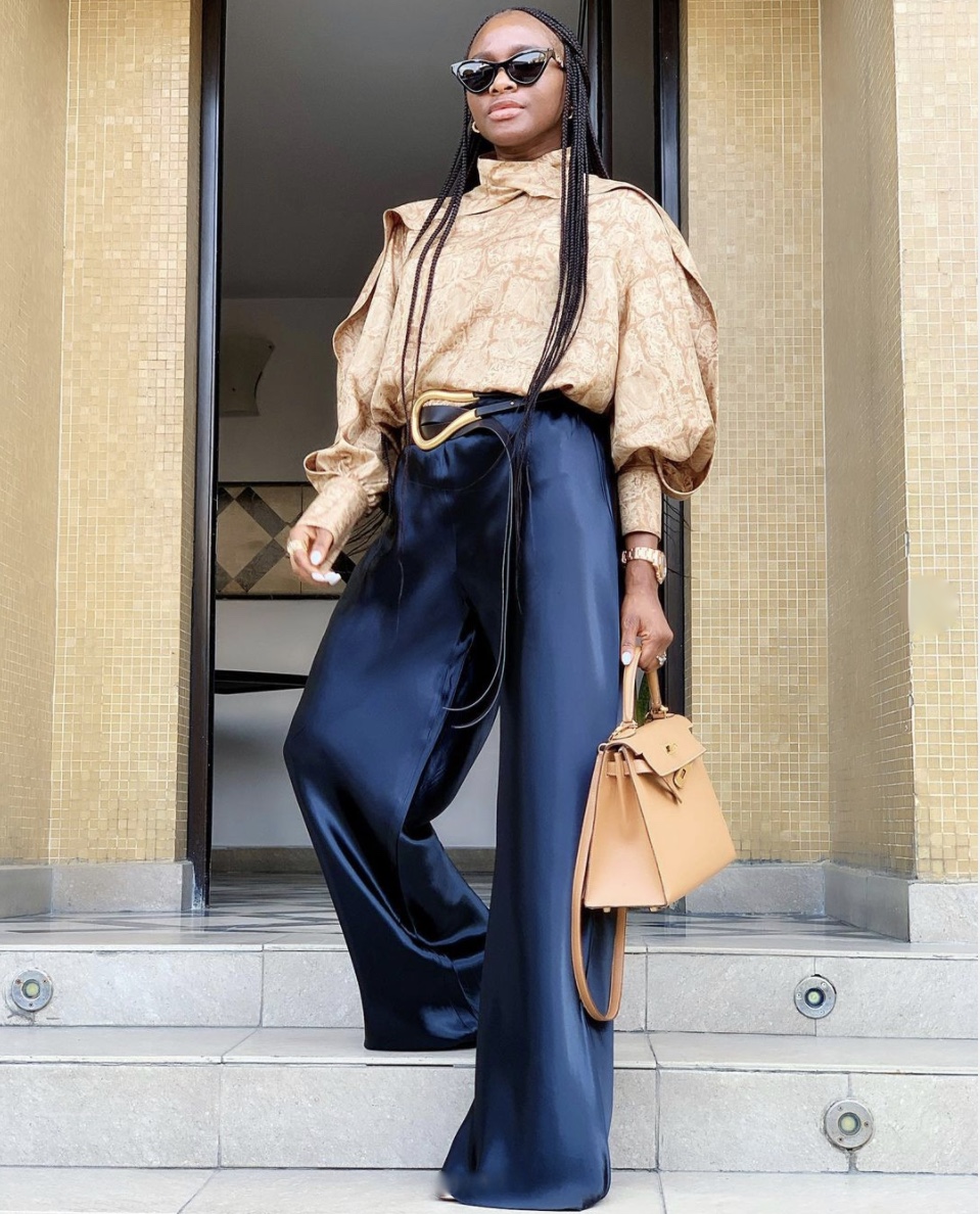 Lisa folawiyo puffy sleeves stylerave