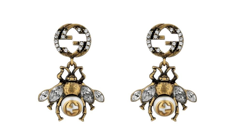 Gucci Bee earrings stylerave