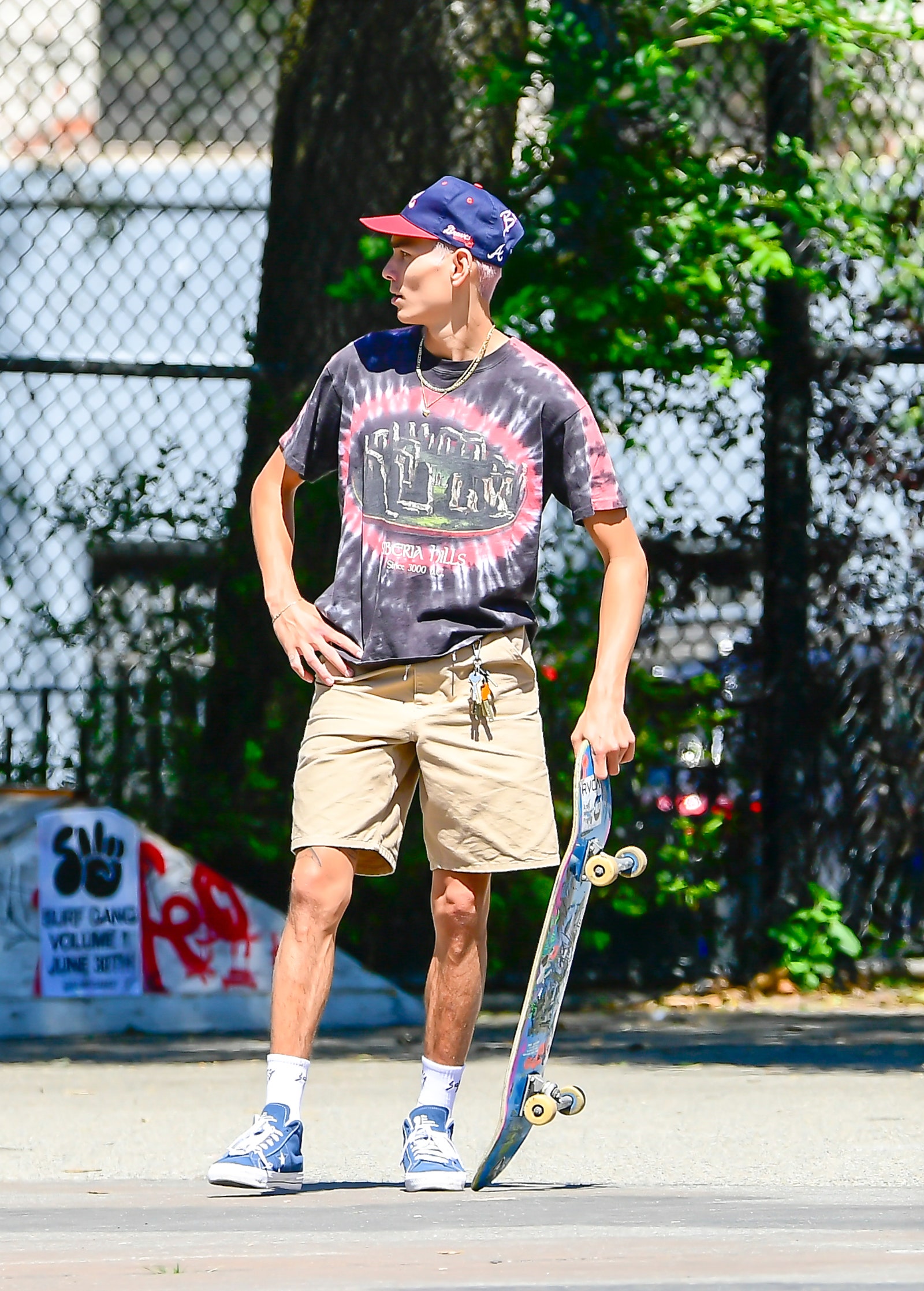 Image may contain Clothing Shorts Apparel Human Person Shoe Footwear and Hat