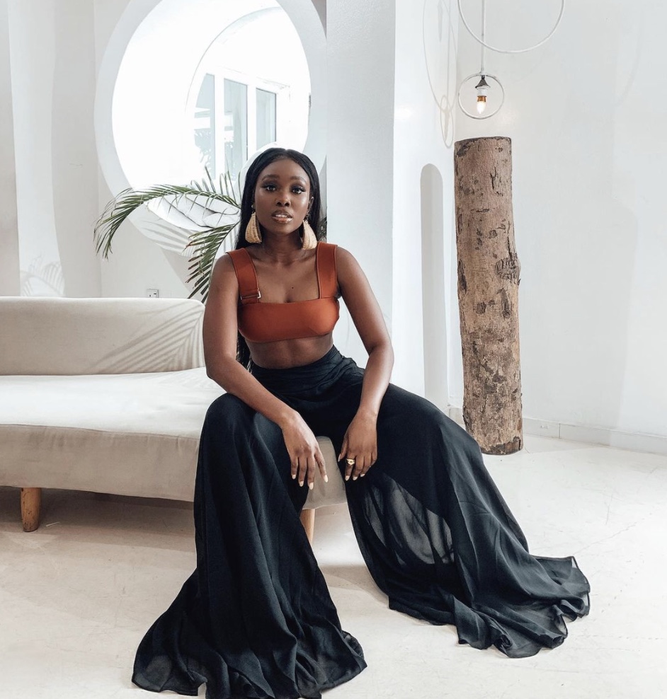 black see through flare trousers wide leg pants stylerave