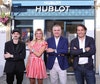Da sinistra: Fabio Rovazzi, Diletta Leotta, Ricardo Guadalupe e Giorgio Rocca