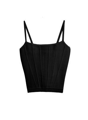 fleur du. mal knit corset