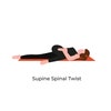 Posizione yoga Jathara Parivartanasana 