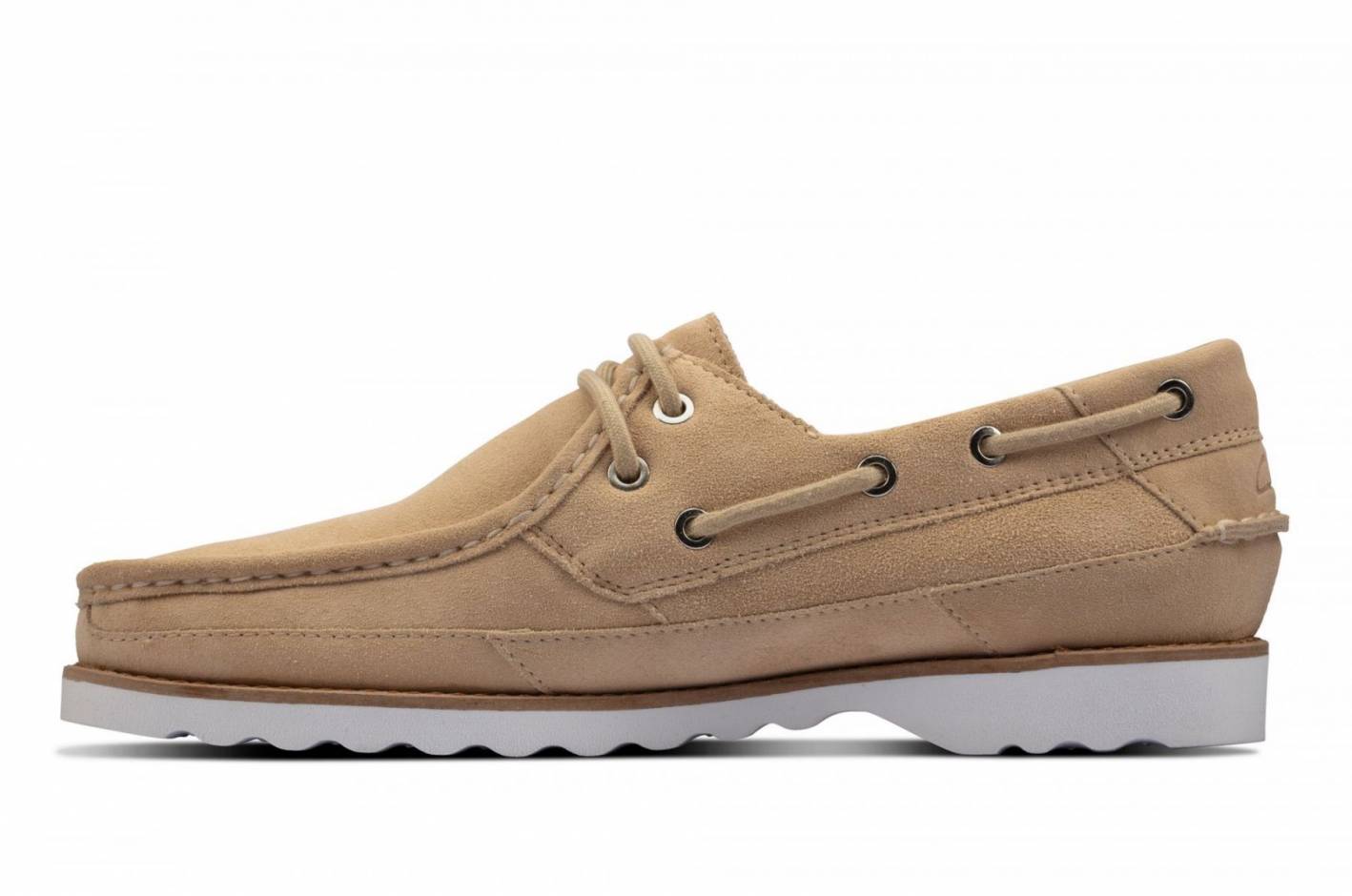 Clarks Durleigh Sail tan boat shoe