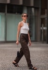 pantaloni di lino